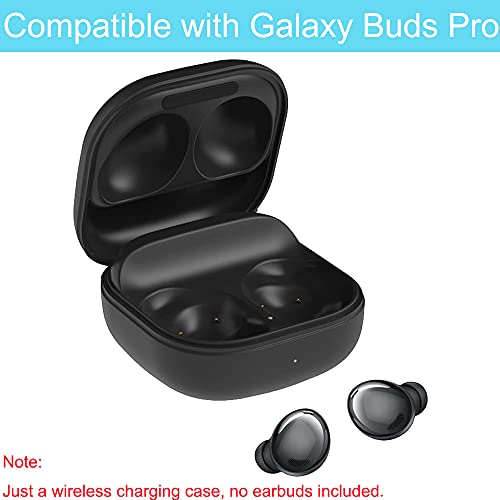 Charging Case for Galaxy Buds Pro (1st Gen, SM-R190) - Charger Case Cover Dock USB-C Cable for Samsung Galaxy Buds Pro Earbuds (700mah, Black)