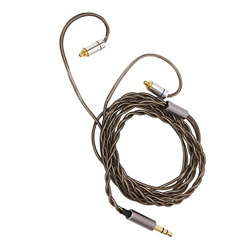 MMCX Earphone Replacement Cable Transparent Sound Earbuds Upgrade Wire for WESTONE for XBA A3 XBA H2 TK200 3.9ft
