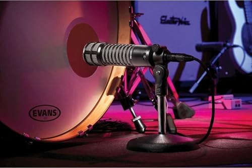Electro-Voice RE320 Large Diaphragm Dynamic Vocal Microphone | Variable-D technology with Dual Personality switch and humbucking coil for vocals, kick drums and instruments