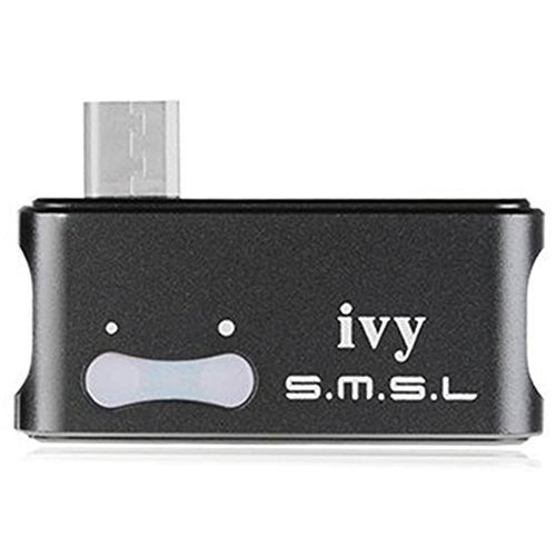 SMSL Ivy DAC MINI Portable Audio Digital to Analog Converter, AMP Headphones Amplifier USB Input Support OTG only for Android Cellphones Black