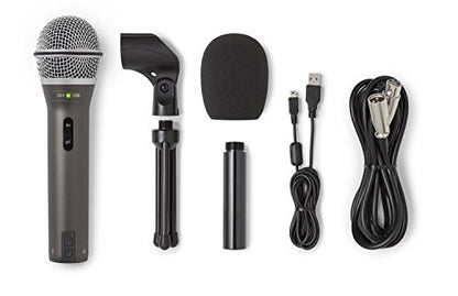 Samson Q2U USB/XLR Dynamic Microphone Recording and Podcasting Pack