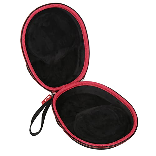 Mchoi Hard Protable Case Fits for Logitech H390 / Logitech Zone 301 Wired Headset, Case Only - color: Black