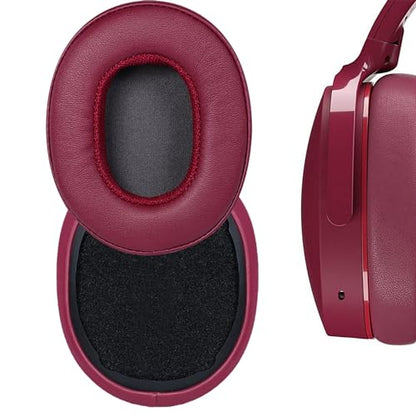 Replacement Ear Pads for Skullcandy Crusher Wireless/Evo/Hesh ANC/EVO/Crusher ANC, Headphones Ear Cushions Covers for Skullcandy Venue Wireless ANC Headset Accessories Ear Cups Repair Parts (Burgundy) - color: Burgundy