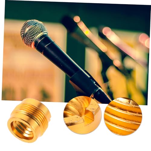 8Pcs Microphone Adapter Set Female to Male Thread Adapters for Secure and Stable Mic Mounting Vibration Dampening Design Quick and Simple Installation