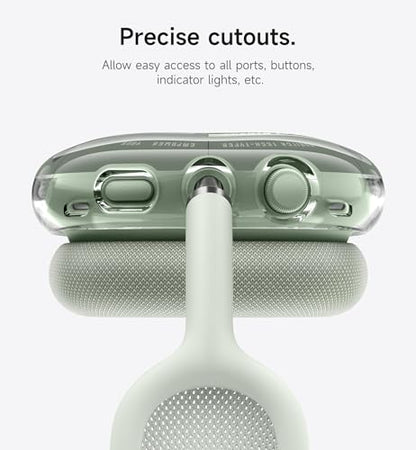 SURITCH for AirPods Max Case, TPU Anti-Scratch Ear Cups Cover for Apple AirPods Max - Green - color: Green