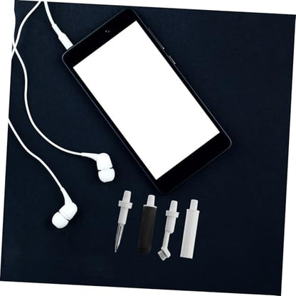 Earbuds Cleaning Pen Earwax Removal Tool Headphone Cleaner Debris Brush Multi-Function Earbud Cleaner Kit for Laptop Phone Earphones