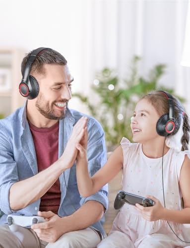 New Bee Kids Headphones,Wired,School,Toddler Headphones Baby Headphone Lightweight for Boys/Girls/Mac/Android/Kindle/Tablet/Pad - color: Black, size: wired