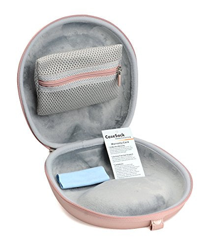 case for Raycon Everyday Wireless Bluetooth Over Ear Headphones, JBL Live 650BTN, E65BTNC, Quantum,Duet, E45BT, E55BT, Everest 310, Skullcandy Hesh3/ 2/2 Wireless, Crusher, Riff, Grind - color: Rose Gold