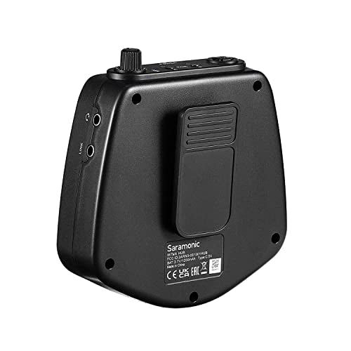 Saramonic WiTalk-WT6D | 6-Person Full-Duplex 1.9GHz Wireless Dual-Ear Headset Intercom System with Hub & Custom Hard Case - size: 6-Person Dual-Ear System