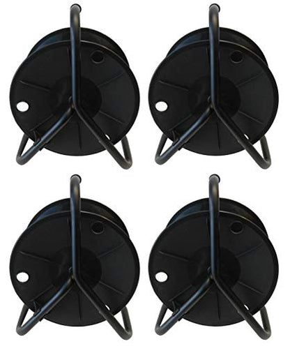 Audio2000'S ADC2716B4 4-Pack Portable Cable Reels/Cord Reels, Capacity of Each Reel: 330 feet of 6mm Cable/Cord