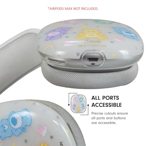 Sonix Protective Case for AirPods Max 2 & 1 | Headphones Cover | Stylish Hard Shell Ear Cup Covers | Care Bears Pastel - color: Care Bears Pastel