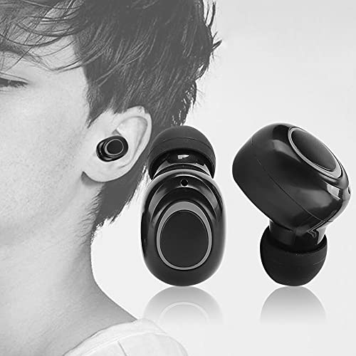 Bluetooth Earbuds True Wireless Small Size Ergonomic Design with Charging Bay for Travel and Outdoor Activities