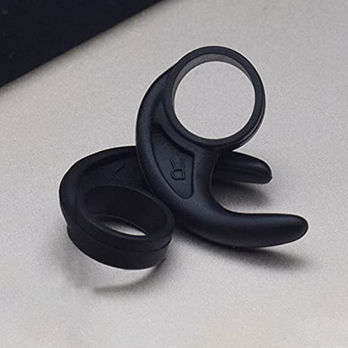 5 Pairs Silicone Earbud Hooks Earphone Sport Grips Flaps W-ings Adapters Eartips for in-Ear and Channel Headphones,Earbud Hooks - size: Medium