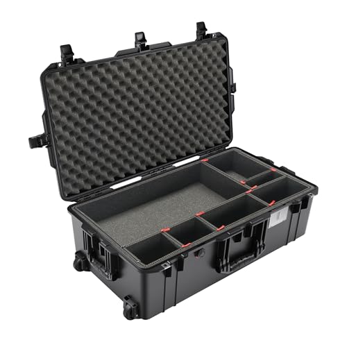 Pelican Air 1615 Case With Trekpack Dividers - Black - color: Black, size: Trekpack Dividers