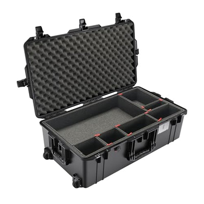 Pelican Air 1615 Case With Trekpack Dividers - Black - color: Black, size: Trekpack Dividers