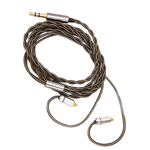 MMCX Earphone Replacement Cable Transparent Sound Earbuds Upgrade Wire for WESTONE for XBA A3 XBA H2 TK200 3.9ft