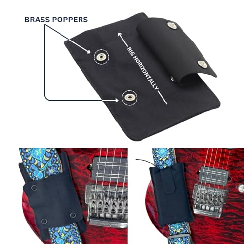 URSA Live Pouch: Premium Belt & Instrument Strap Pouch for Wireless Transmitters & Receivers. Quick and secure removal and attachment. Compatible with Line 6, Sennheiser, Shure & More - color: Large