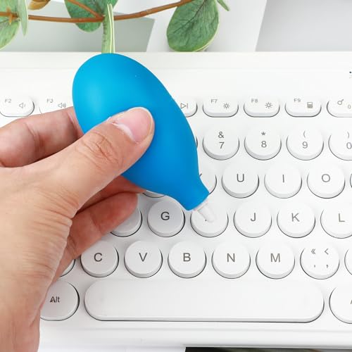 Air Duster, Camera Air Blower, Air Blower Dust Blaster for Lens, Keyboard, Watch Dust Cleaner Tool Coffee Cleaning Tool, Blue