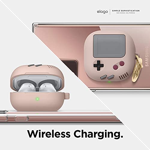 elago GB5 Case for Galaxy Buds FE, 2 Pro, 2, Pro, Live - color: Sand Pink