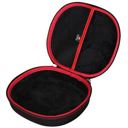 FBLFOBELI Hard Headphone Storage Case for Silensys E7 / PurelySound E7 / MOVSSOU E7 / COWIN E7 / Tapela E7 / Audonia E7 Active Noise Cancelling Bluetooth Headphones (Case Only) (Red) - color: Red