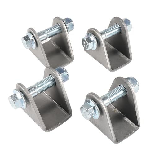 4-pack shock mount，Steel base shock absorption suspension bracket mounting compatible with Motorcycle Dirt Pit Bike ATV Go Kart