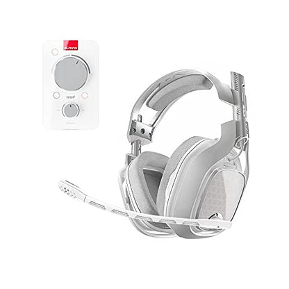 Microphone for Astro A40, A40 TR Gaming Headsets, Detachable 3.5mm, White | Noise Cancellation Mic with Foam Cover, for PS5 PS4 Xbox Series X/S - color: White
