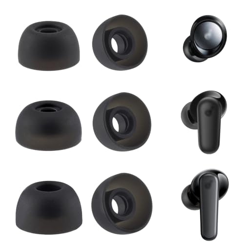Replacement Ear Tips Compatible with Soundcore P20i P30i Space A40 - size: S/M/L