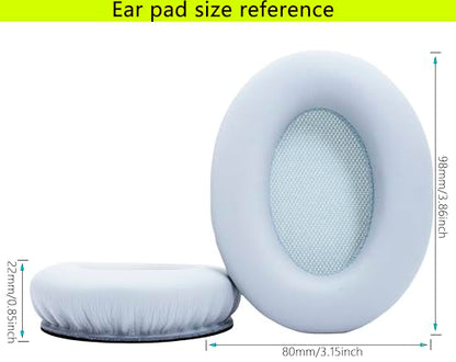 Replacement Ear Pads Compatible with Srhythm Version NC35 Gray | Also suitable for Srhythm Version NC25 Headphones Soft protein leather/memory foam ear pads and earmuffs - color: Gray