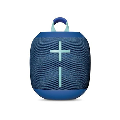Ultimate Ears WONDERBOOM 4 Portable Waterproof Speaker - Blue | Balanced 360-Degree Sound and Bass, Dustproof, Floating, 131ft (40m) Range - color: Blue