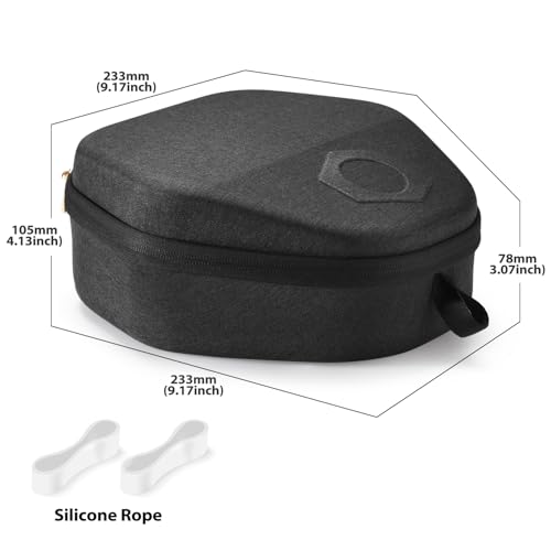 Headphone Case for Xbox Wireless Gaming Headset,Xbox Series X|S,Xbox One | Microsoft TLL-00001 Xbox Headset Bluetooth Over-Ear Headphones,Hard Shell Travel Carrying Bag with Cable Storage