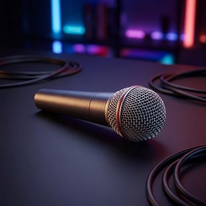 BJ59 Dynamic Vocal Microphone – Professional XLR Supercardioid Mic for Singing, Karaoke, Live Performance & Studio Recording, Full Metal Handheld Microphone with High Gain Before Feedback