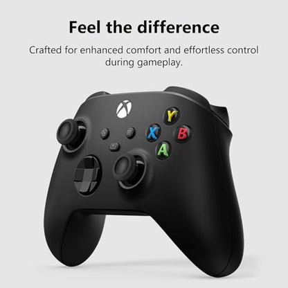 XBOX Wireless Gaming Controller | Carbon Black | Consoles, PCs, TVs, mobile, and more | Textured Grip | Wireless, Bluetooth, USB-C Connectivity - style: Carbon Black