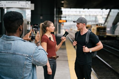Sennheiser Pro Audio Profile Wireless 2-Channel All-in-One 2.4 GHz Clip-On & Handheld Microphone System | Includes Receiver, 2 Clip-On Microphones, Portable Charging Bar & Handheld Interview Mic | 2.4 GHz digital system with charging bar and internal reco