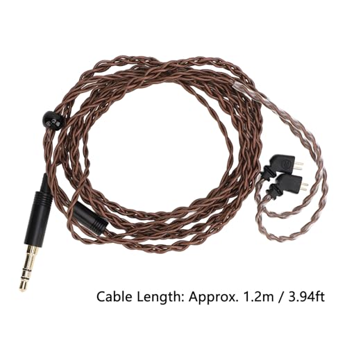 Premium 2 Pin 0 78mm Upgrade Earphone Cable with 3 5mm Plug for TFZ QDC UE18 Pro KBEAR TRN CCAClear Clear Sound Lossless Cable