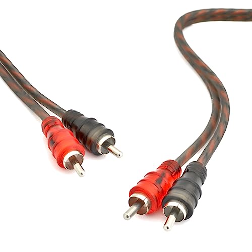 3ft 2-Channels Male-to-Male Twisted Pair OFC RCA Interconnect Cable - size: 3 ft