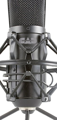 CAD Audio GXL2600USB Large Diaphragm USB Studio Microphone - style: Premium USB Large Diaphragm Cardioid Condenser Mic