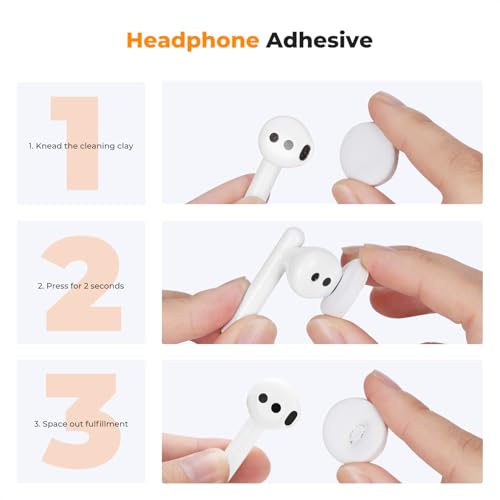 K&F CONCEPT 8-1 Cleaner Cleaning Tool Kit for Cleaning Bluetooth Earphones