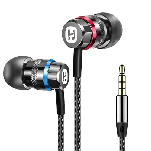 HIFI WALKER A2 3.5mm Wired Earbuds No Mic, in-Ear Headphones with 9.2mm Dynamic Driver, Hi-Fi Sound, Aluminum Alloy Shell, Noise-Isolating Earphones for MP3 Players, Laptop, PC and Tablet - size: 3.5mm No Mic