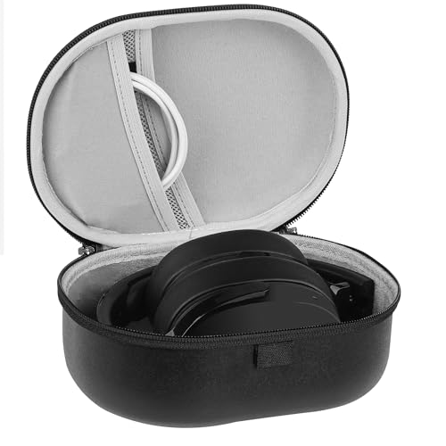Geekria PRO Rugged Headphones Case Compatible with Skullcandy Crusher EVO/ANC 2, Hesh 3, Riff 2 and More, Hard Shell, Durable, Multi-Layer Protection Travel Carrying Bag (Black)