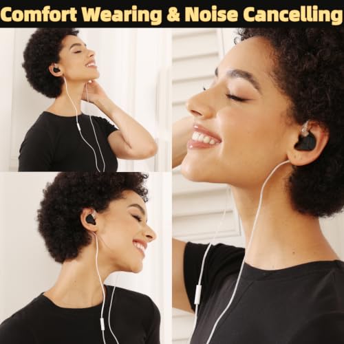 KZ ZSN PRO X Gaming Earbuds in Ear Monitor Headphones, High Fidelity IEMS Earphones, Hybrid Dual Driver Wired Earbuds with 1BA 1DD Detachable Tangle-Free Cable for Computer Tablet (Black, without Mic) - color: Black, style: without mic