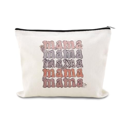 Gifts for Mom Makeup Bag Mothers Day Gifts Pouch Holiday Birthday Gift Bag for Mom Wedding Day Gift Mama Toiletry Cosmetic Bags Thank You Appreciation Mother Present Ideas Mama Travel Zipper Pouch - color: Mother Accessories Pouch