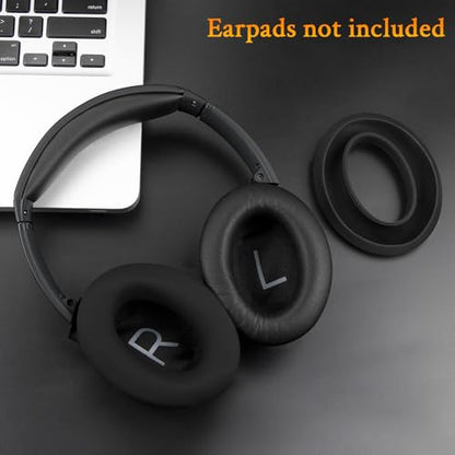SOULWIT Sweat Ear Cover for Bose Headphones - Black | (Not Fit 700NC/QC Ultra), for QuietComfort QC2/QC15/QC25/QC35/QC45/QC SC/Ae2/SoundTrue AE/SoundLink AE Headphones - color: Black