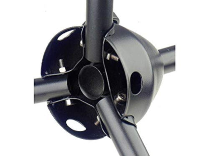 Stagg Tripod Boom Microphone Stand with Folding Legs - Black - size: 103 to 166 cm, style: Boom Stand