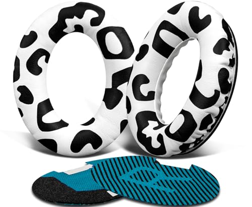 SoloWIT Earpads for Bose Headphones - Snow Leopard - color: Snow Leopard
