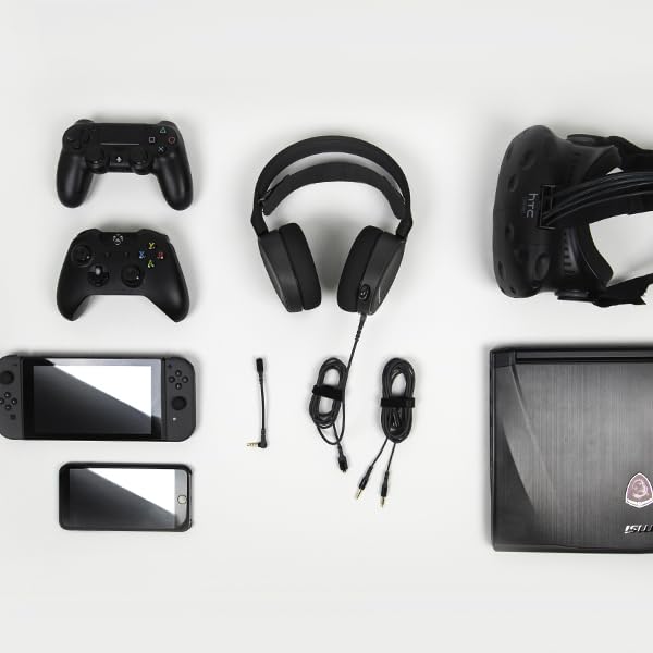 SteelSeries Arctis 3 - All-Platform Gaming Headset - for PC, PlayStation 5, Xbox One, Nintendo Switch - Black - color: Black, style: Arctis 3