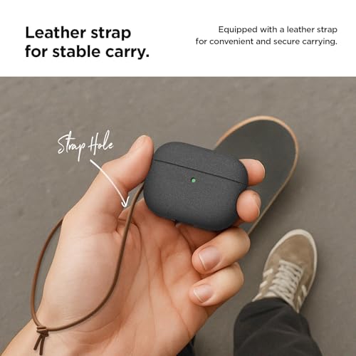 VRS Design Modern for Apple AirPods Pro 3rd Generation Case (2025) – Modern Minimal Style with Slim Profile and Precise Fit Compatible with AirPods Pro 3 (Sand Stone) - color: Sand Stone, size: Airpods Pro 3