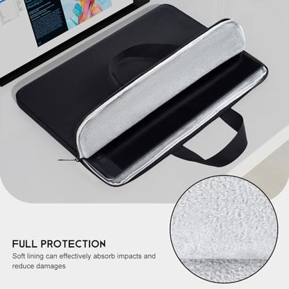 Portable Monitor Case, 15.6-16.1 inch Monitor Sleeve Carrying Bag Compatible with MNN KYY Innoview ASUS Zenscreen 15.6" 16" Portable Display Monitors - size: 15.6-16.1 Inch