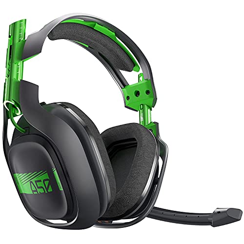 ASTRO Gaming A50 Wireless Dolby Gaming Headset - Black/Green - Xbox One + PC (Renewed) - style: Xbox One + PC