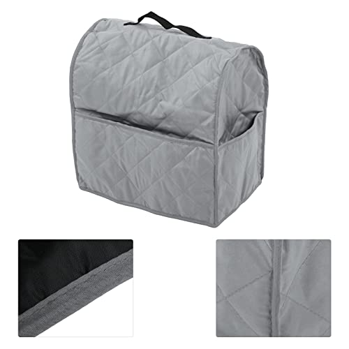 Kitchen Mixer Dust Carry Bag, Anti Dirt Anti Scratches Mixer Dust Cover Kitchen Food Stand Mixer Dust Organizer Cover (Gray) - color: Gray