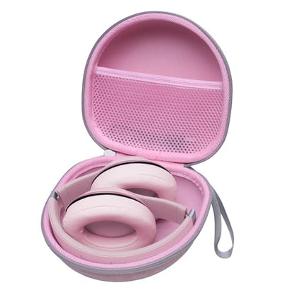 Headphone Case for JLab/Beats/TOZO/JBL/BERIBES/Picun Etc Headphones, Pink | for JLab JBuds Lux ANC/Go Lux ANC, Beats Studio Pro/Solo 4 3,TOZO HT3,KVIDIO Etc Headphone, Hard Shell Case for Travel Home - color: Pink